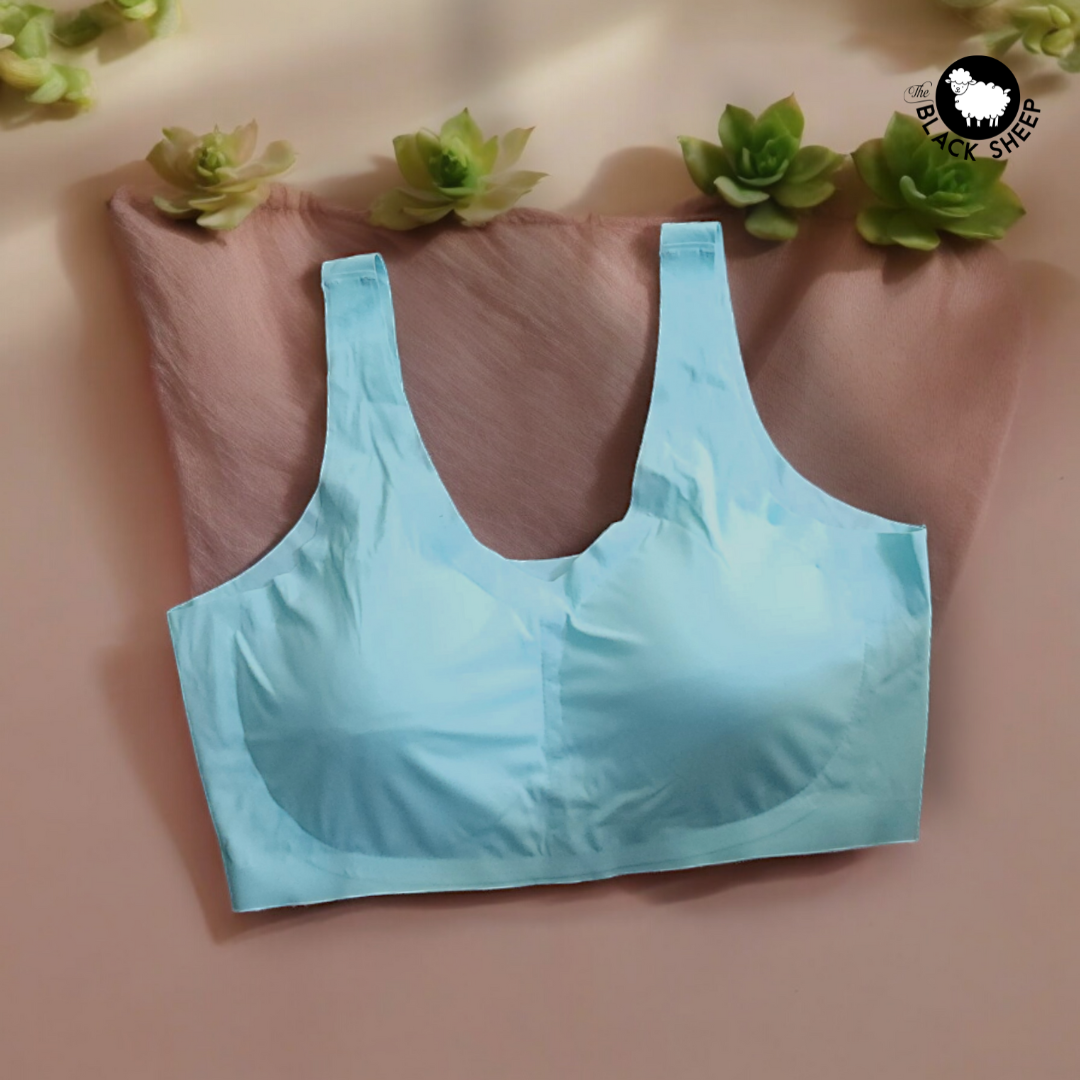 πββοΈ FitFlex Sports Bra - Ocean Blue π