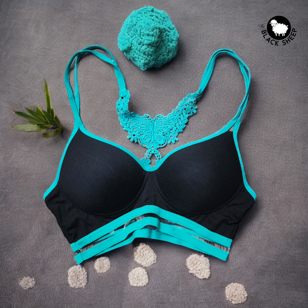 š Radiant Rhythm Sports Bra - Electric Teal Edition šæ