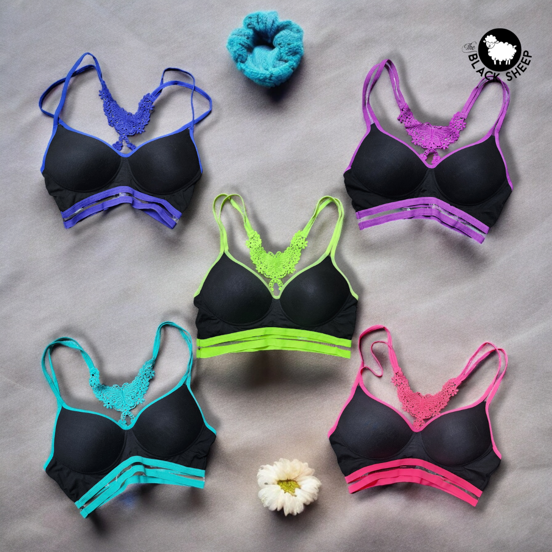 š Radiant Rhythm Sports Bra - Blue Breeze Edition š