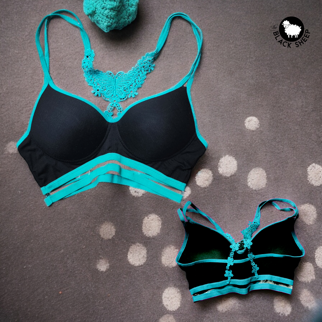 š Radiant Rhythm Sports Bra - Electric Teal Edition šæ