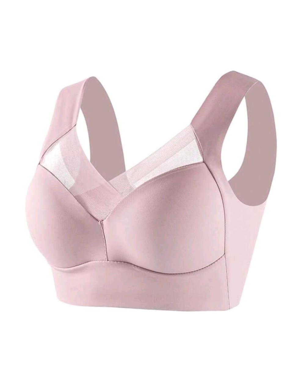 Easy Stretch Sports Bra (Pink)