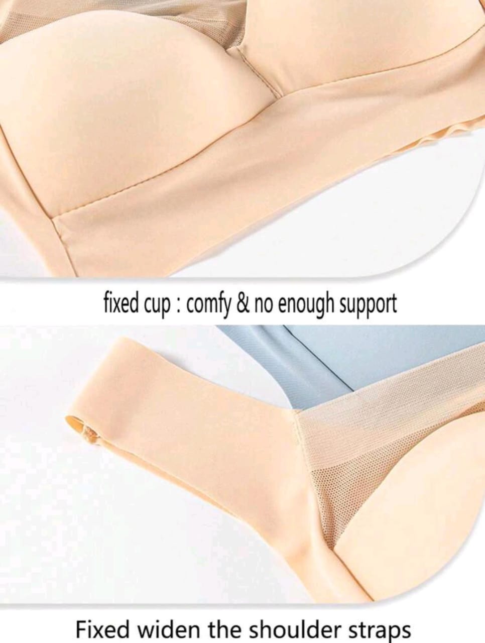 Easy Stretch Sports Bra (Apricot)
