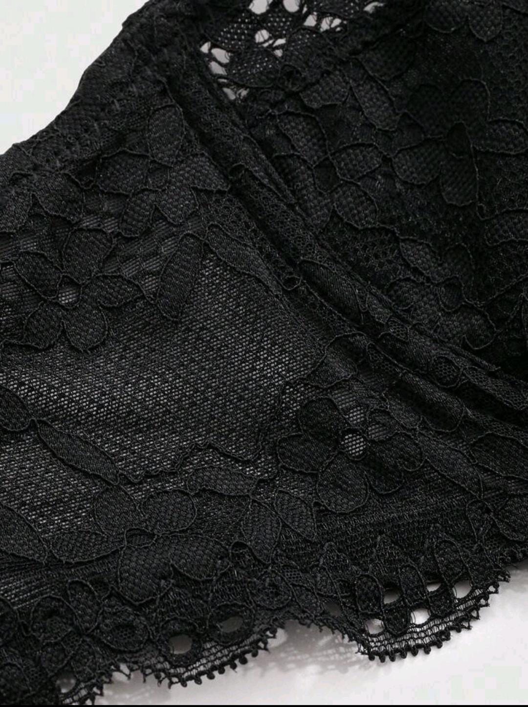 Daisy Elegance Underwire Bra (Black)