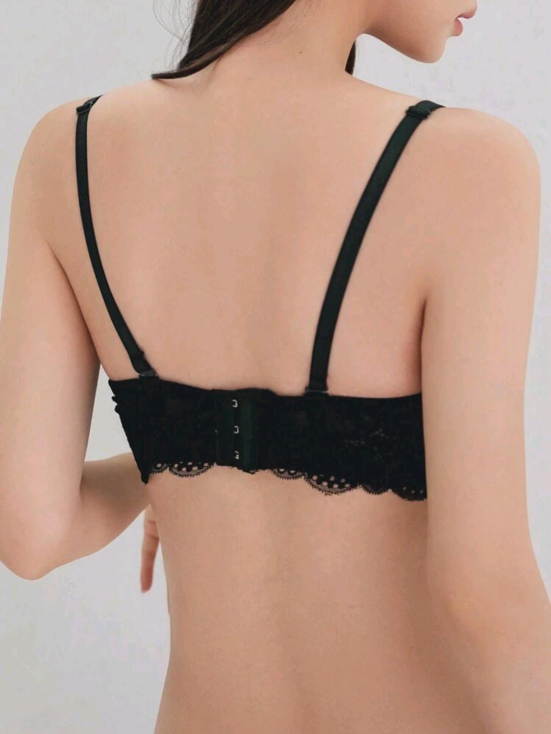 Daisy Elegance Underwire Bra (Black)