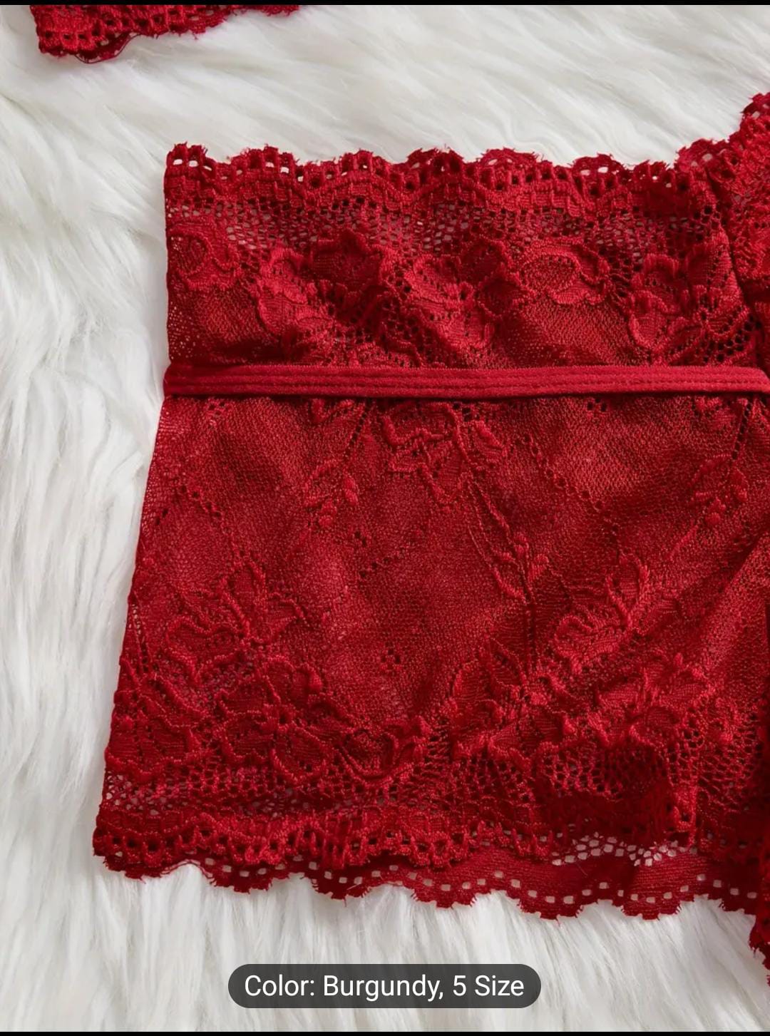 Tie the Tease (Burgundy)