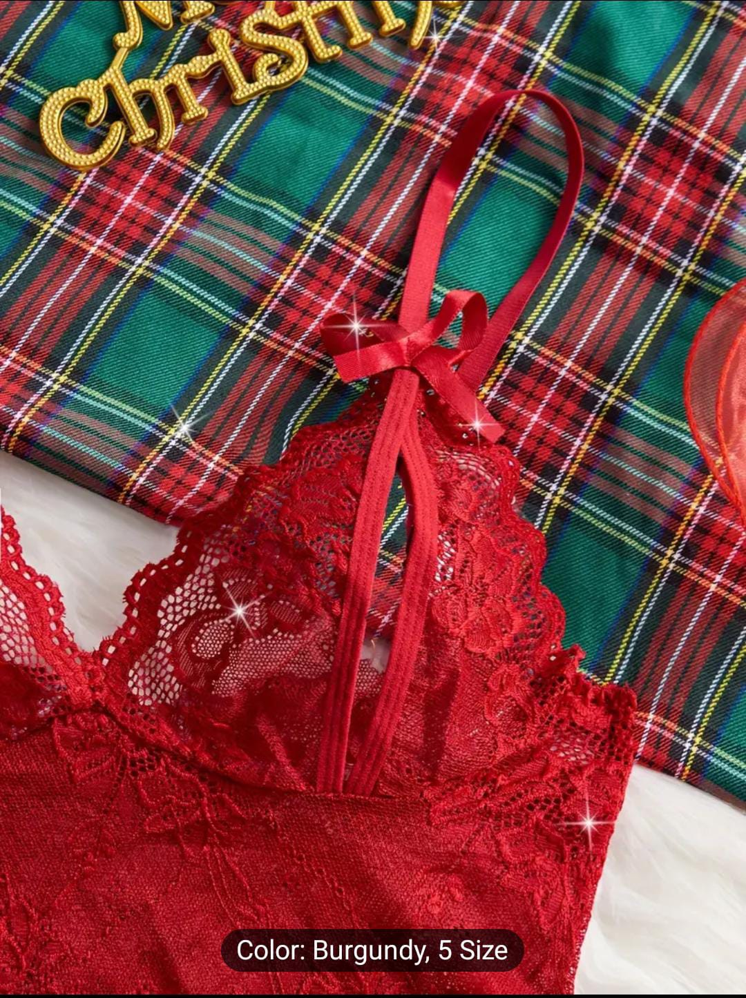 Tie the Tease (Burgundy)