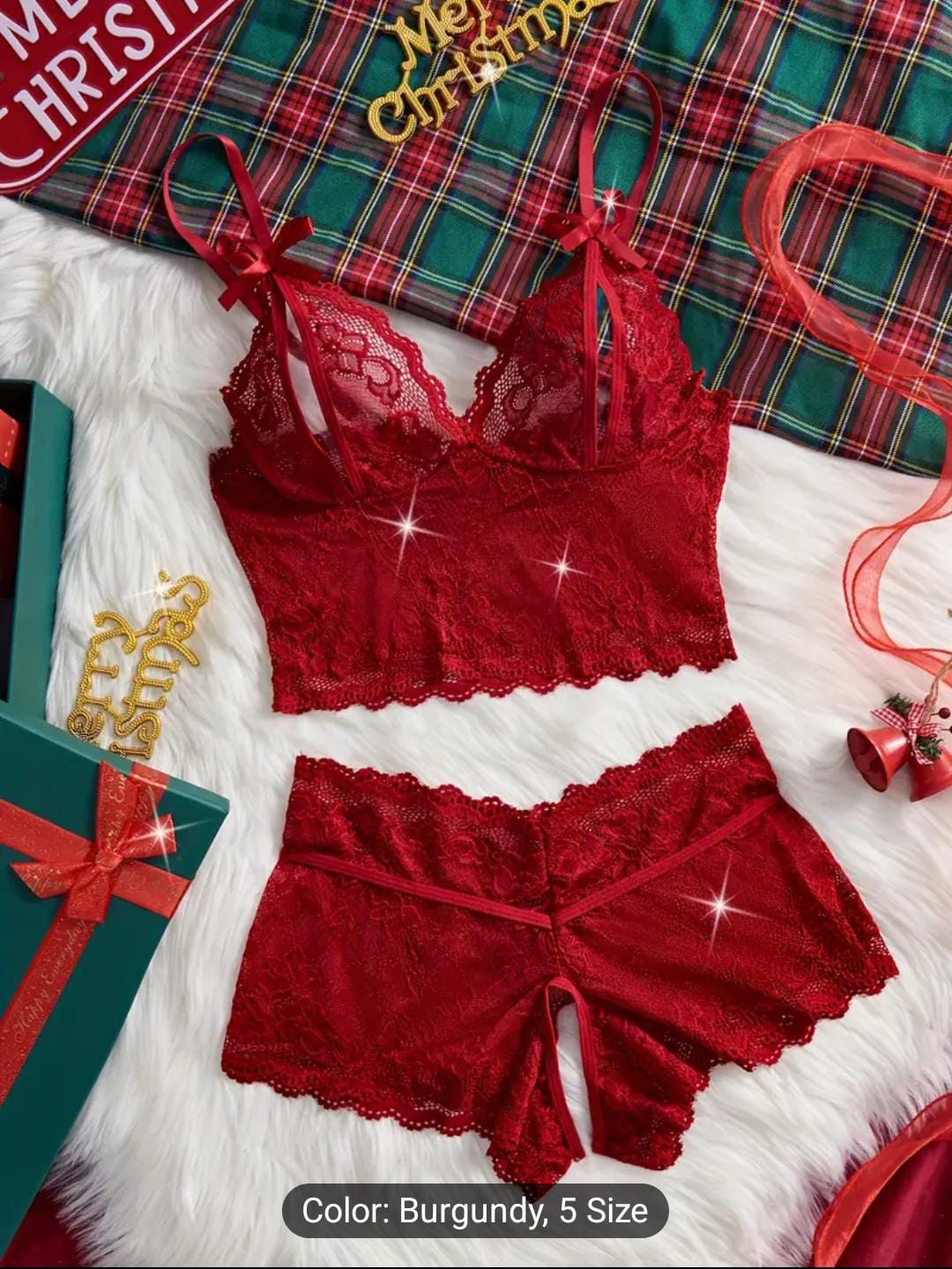 Tie the Tease (Burgundy)