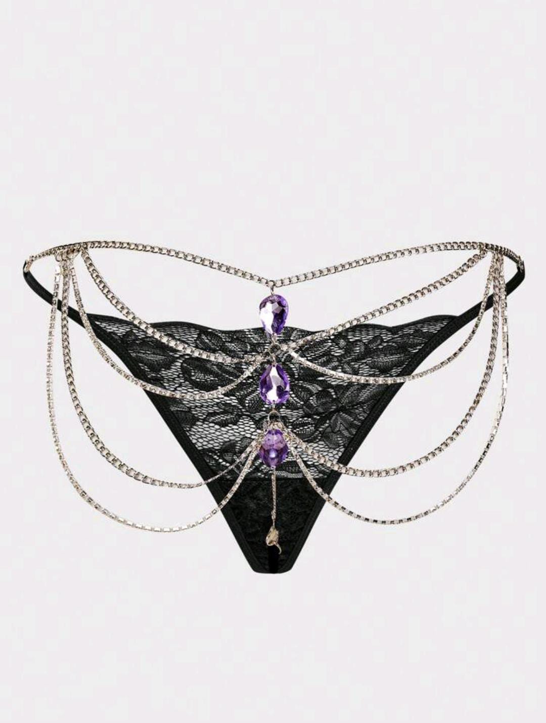 Chained Desire Panty (Plus Sizes Available)