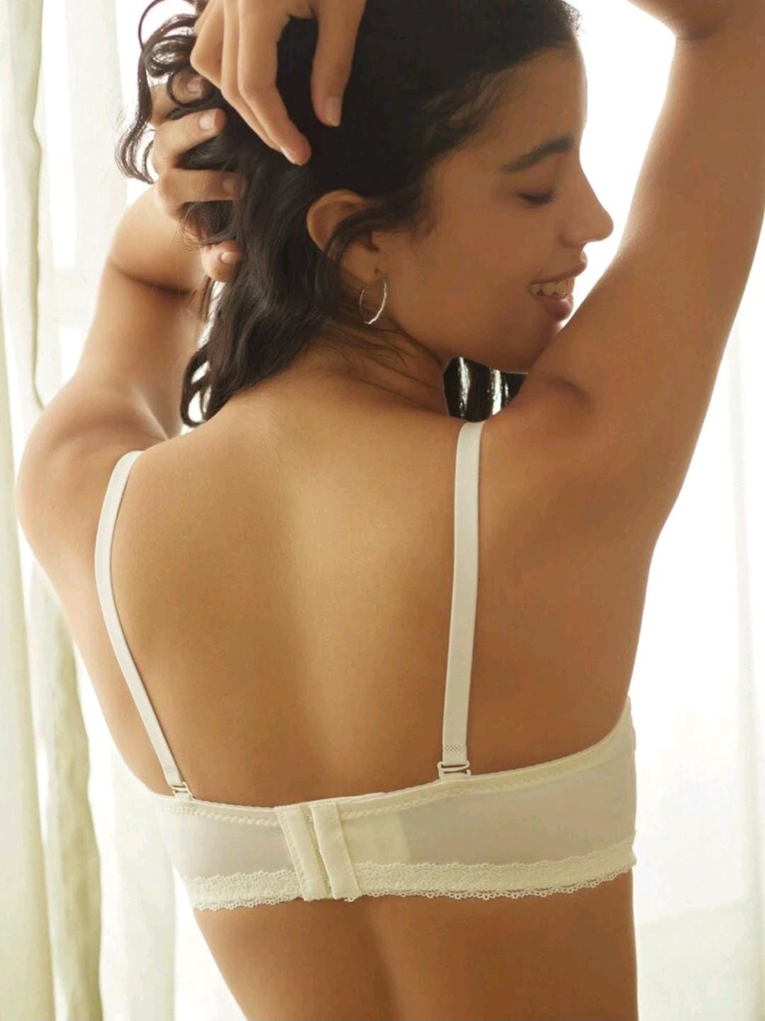 Delicate Lift Underwire Bralette (White)