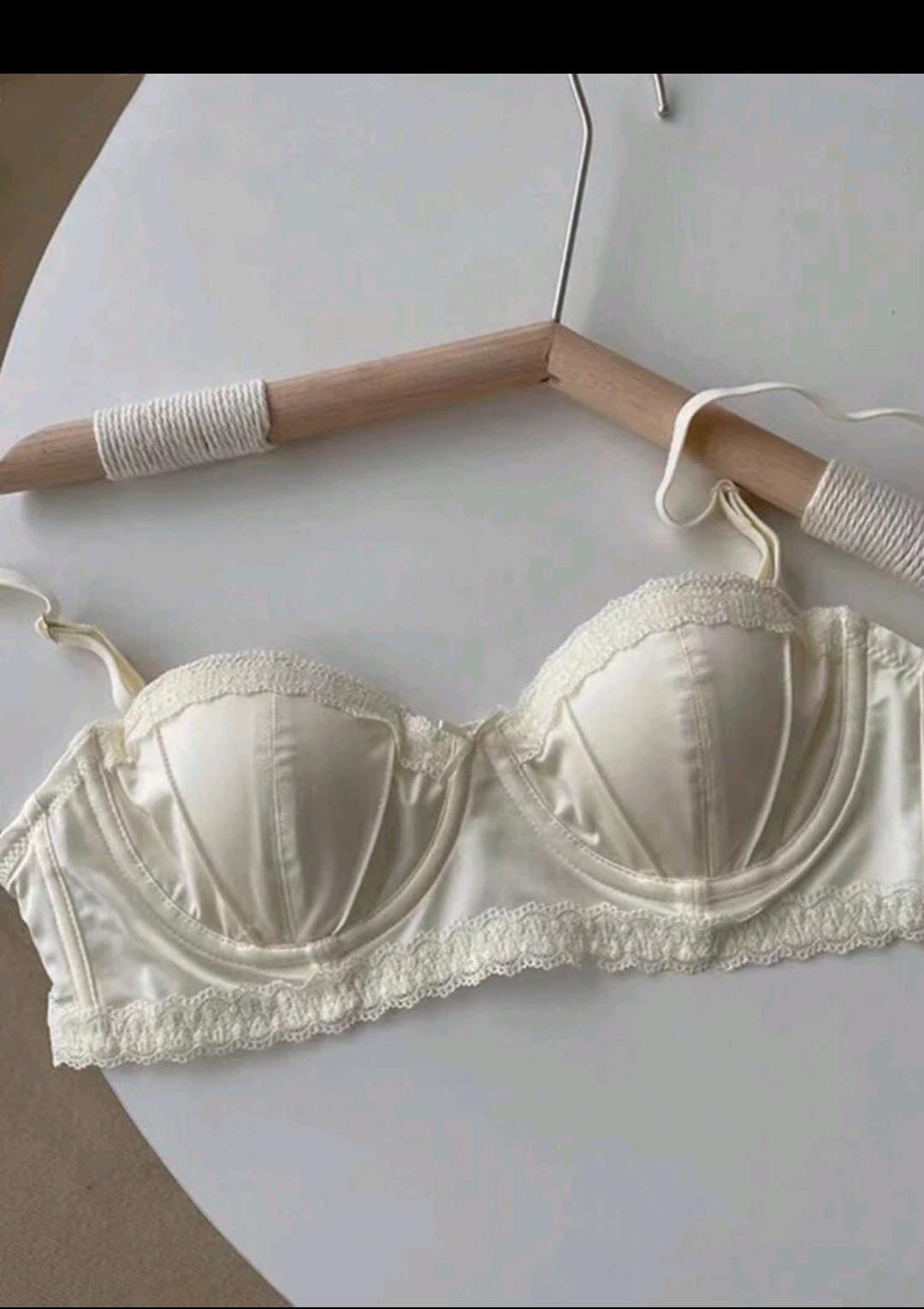Delicate Lift Underwire Bralette (White)