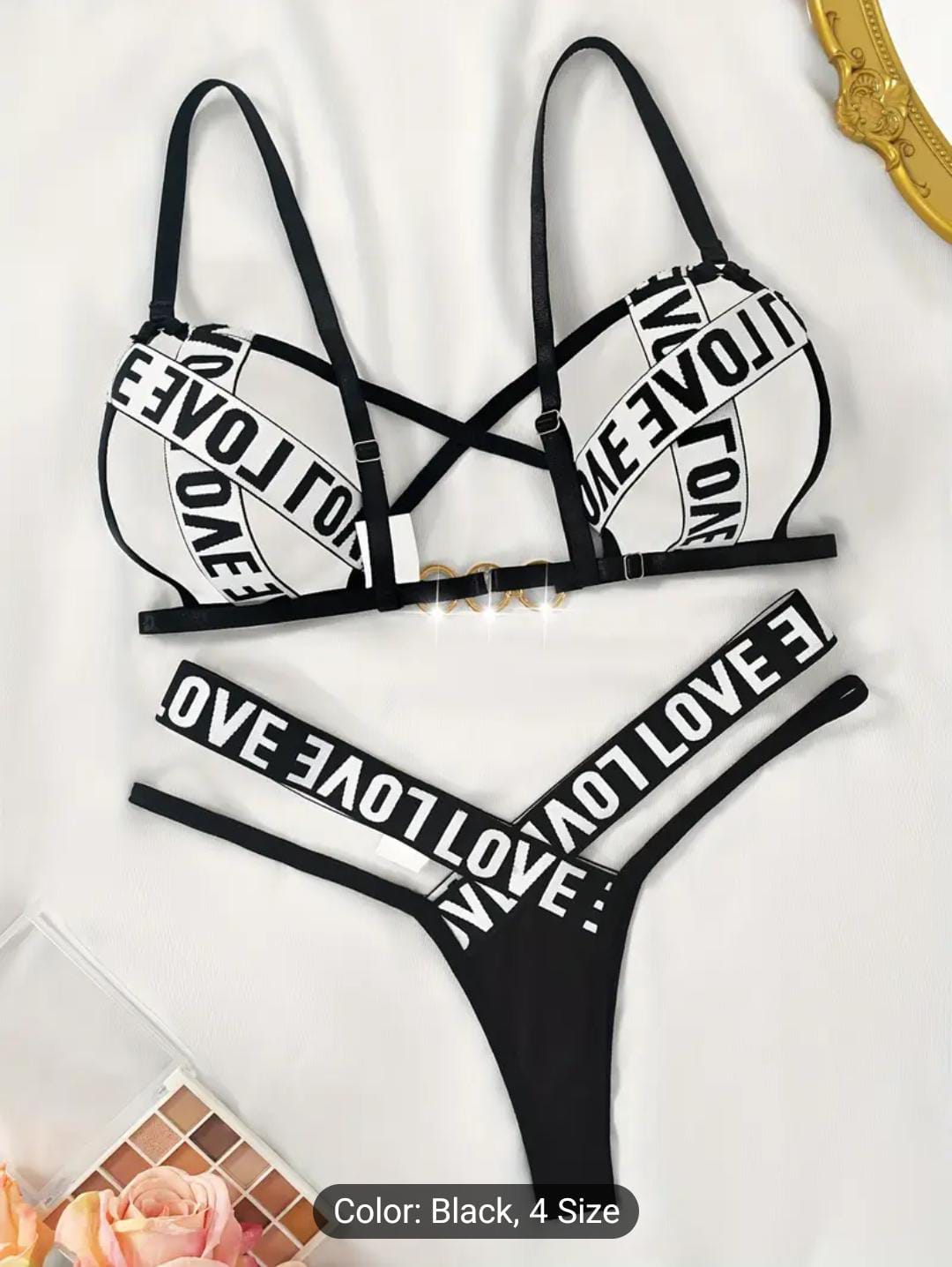 Love Locked Bra Set