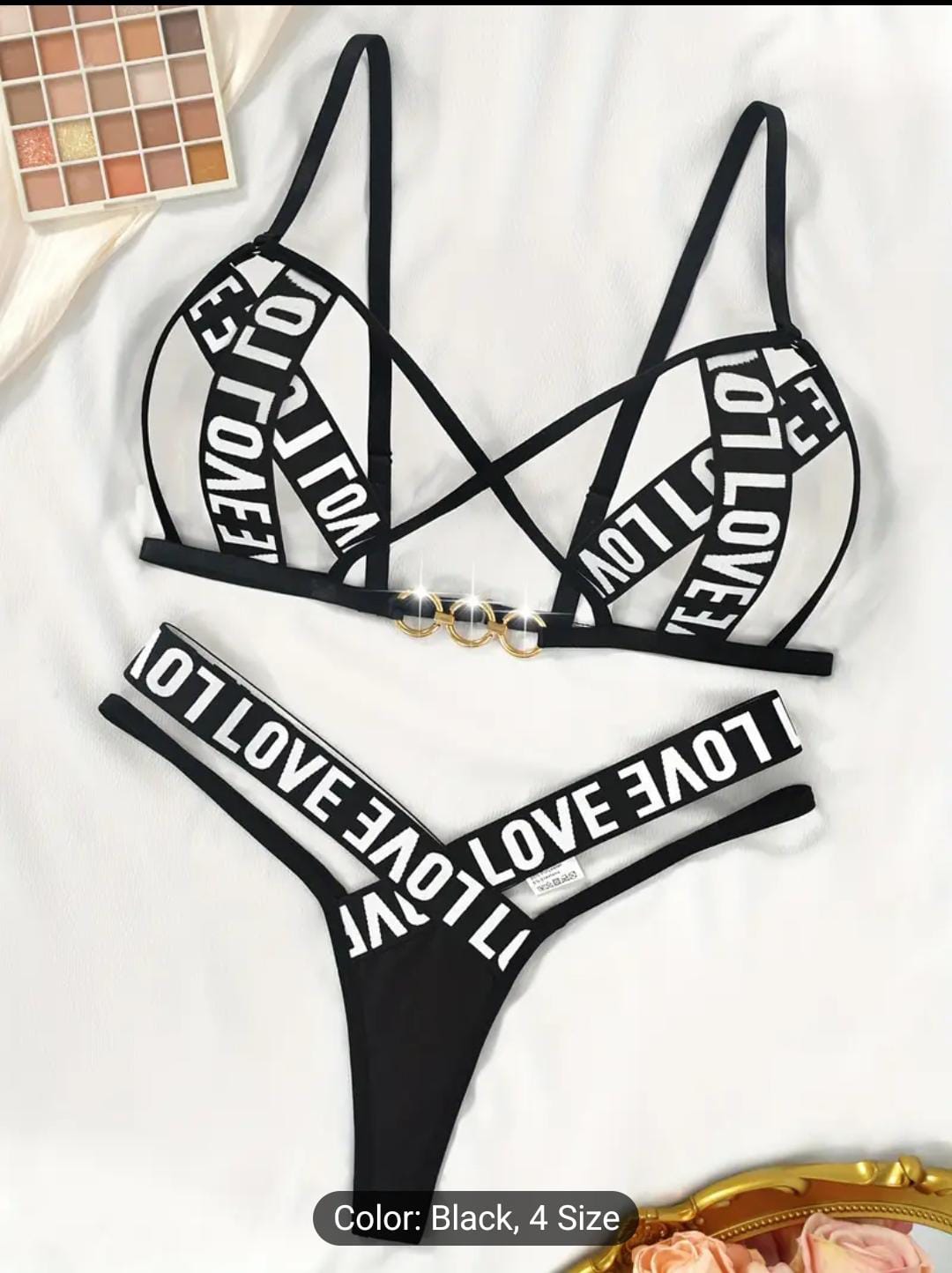 Love Locked Bra Set