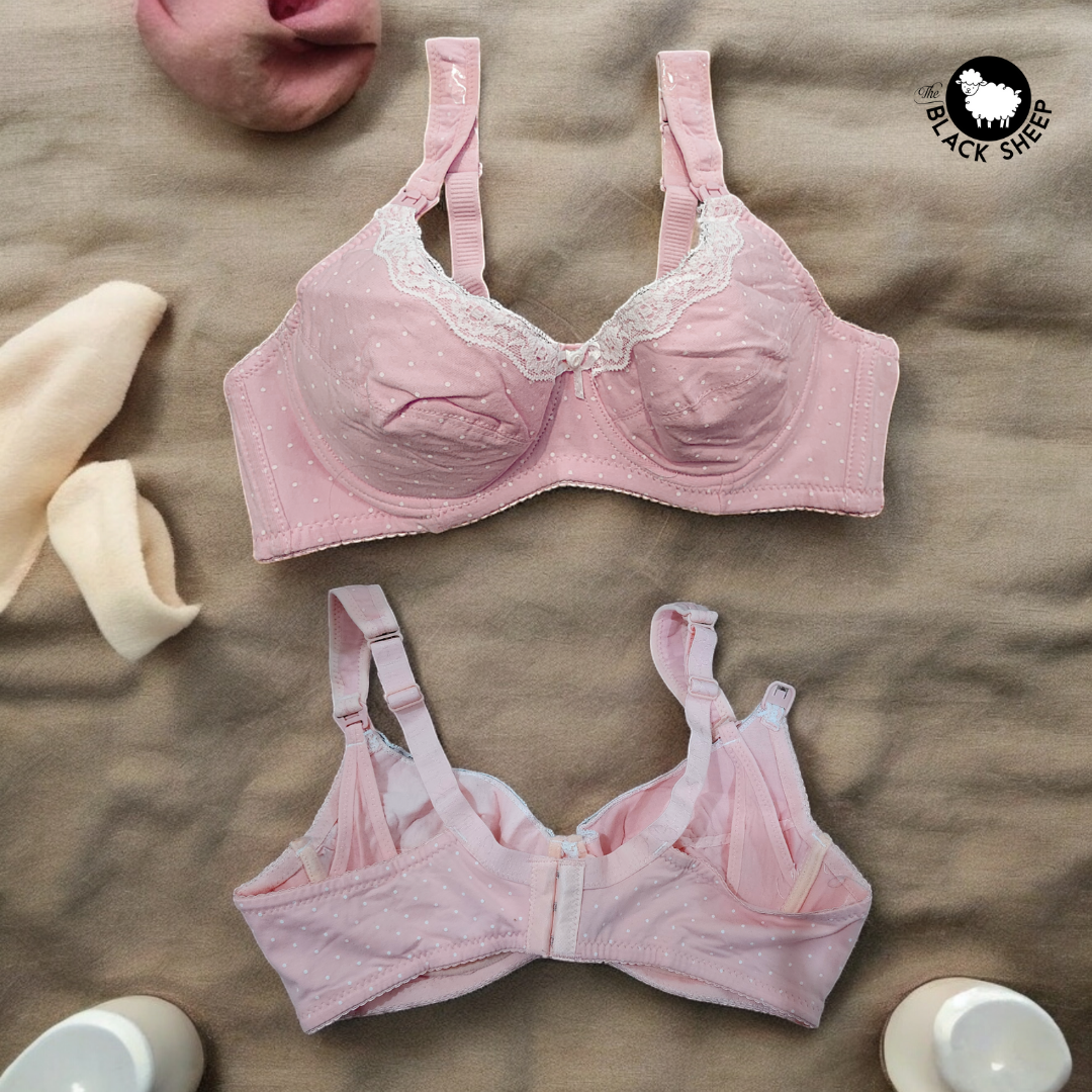 🌸 Peachy Bliss Nursing Bra 🍑