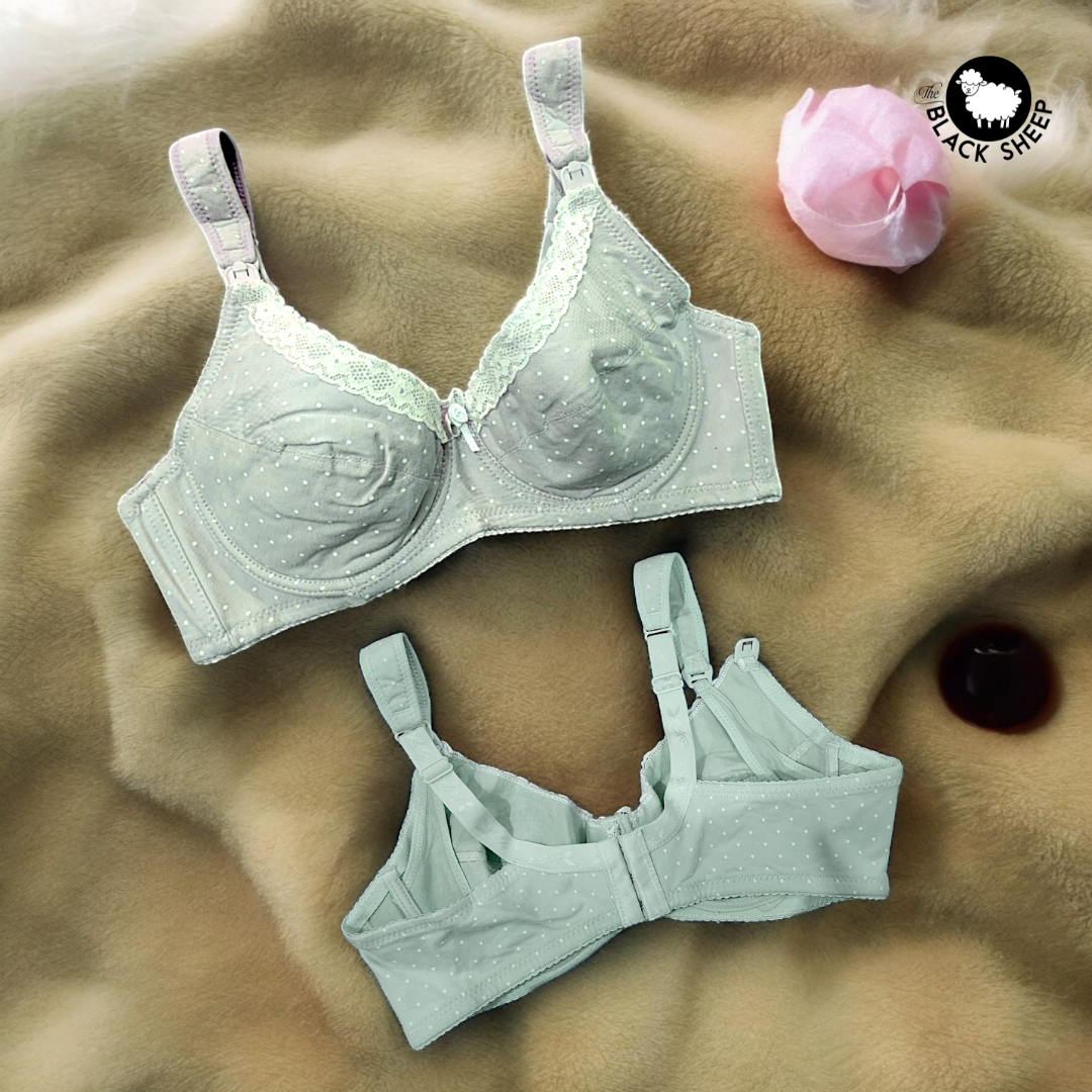 🌿 Mint Serenity Nursing Bra 🍃