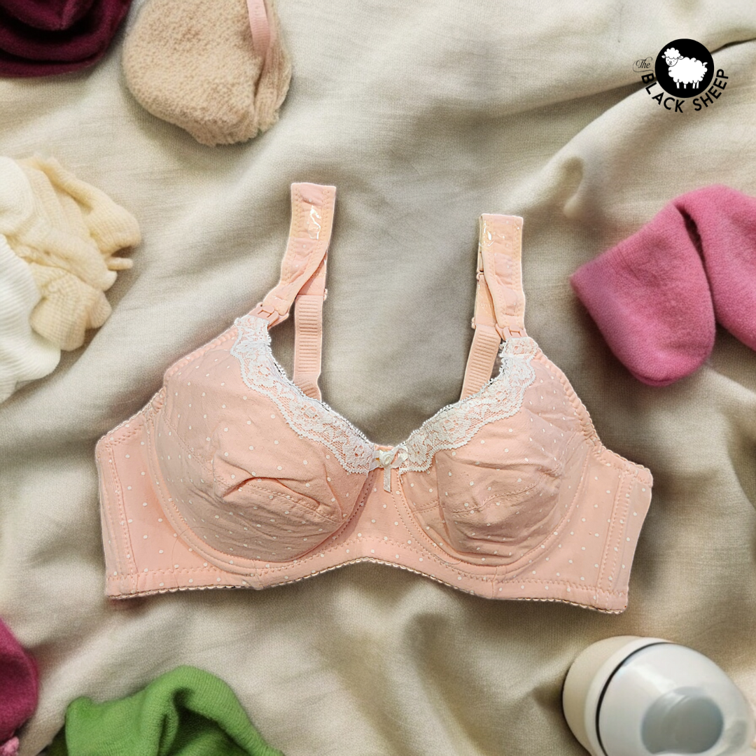 🌸 Peachy Bliss Nursing Bra 🍑