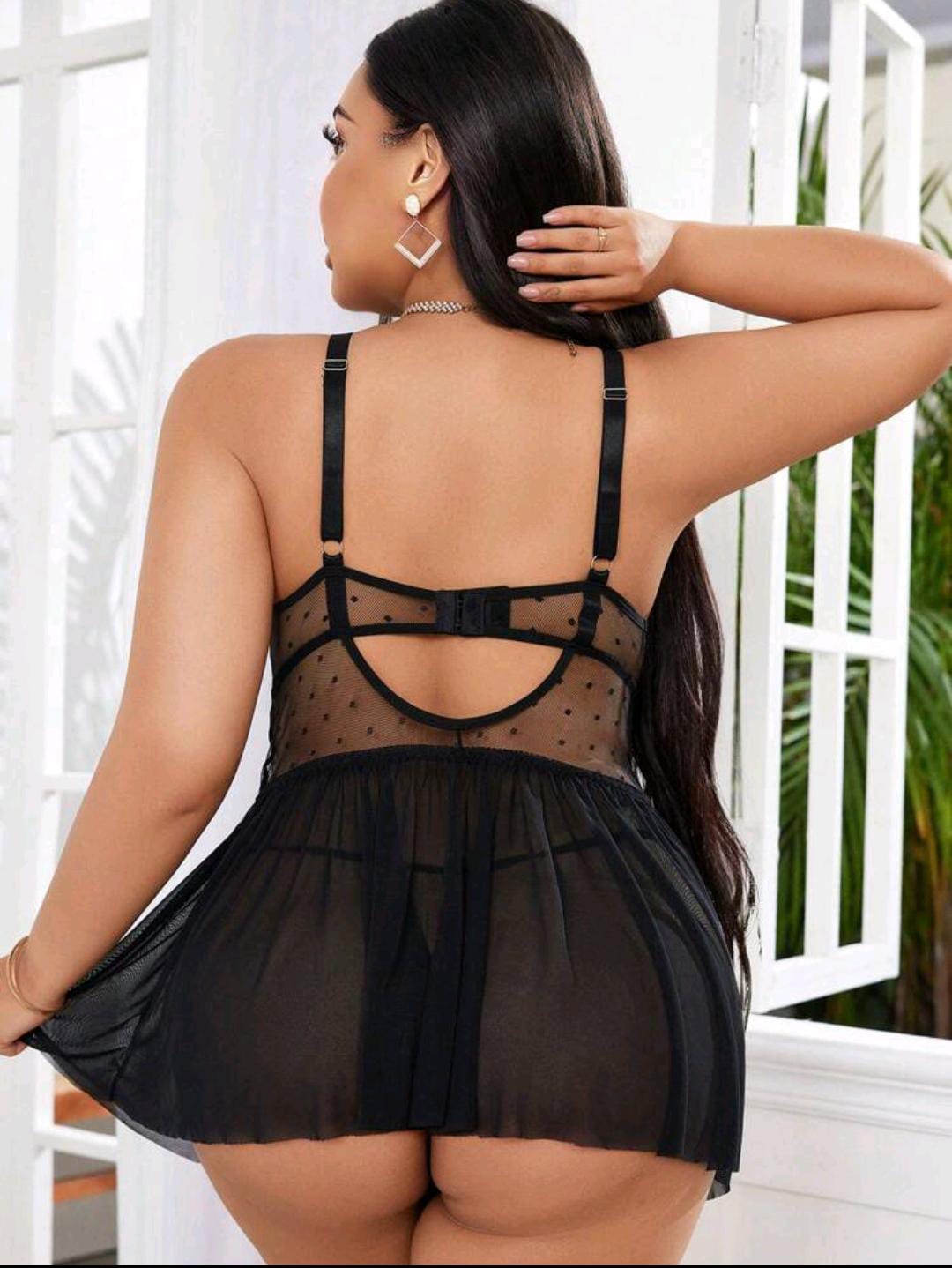 2 Piece Charm in a Nighty - Plus Size Nighty