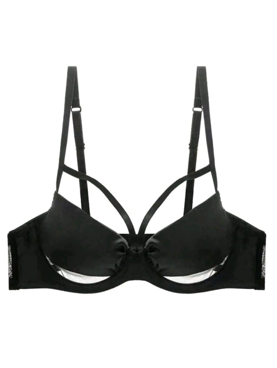 Breathable Underwire Bra (Black)