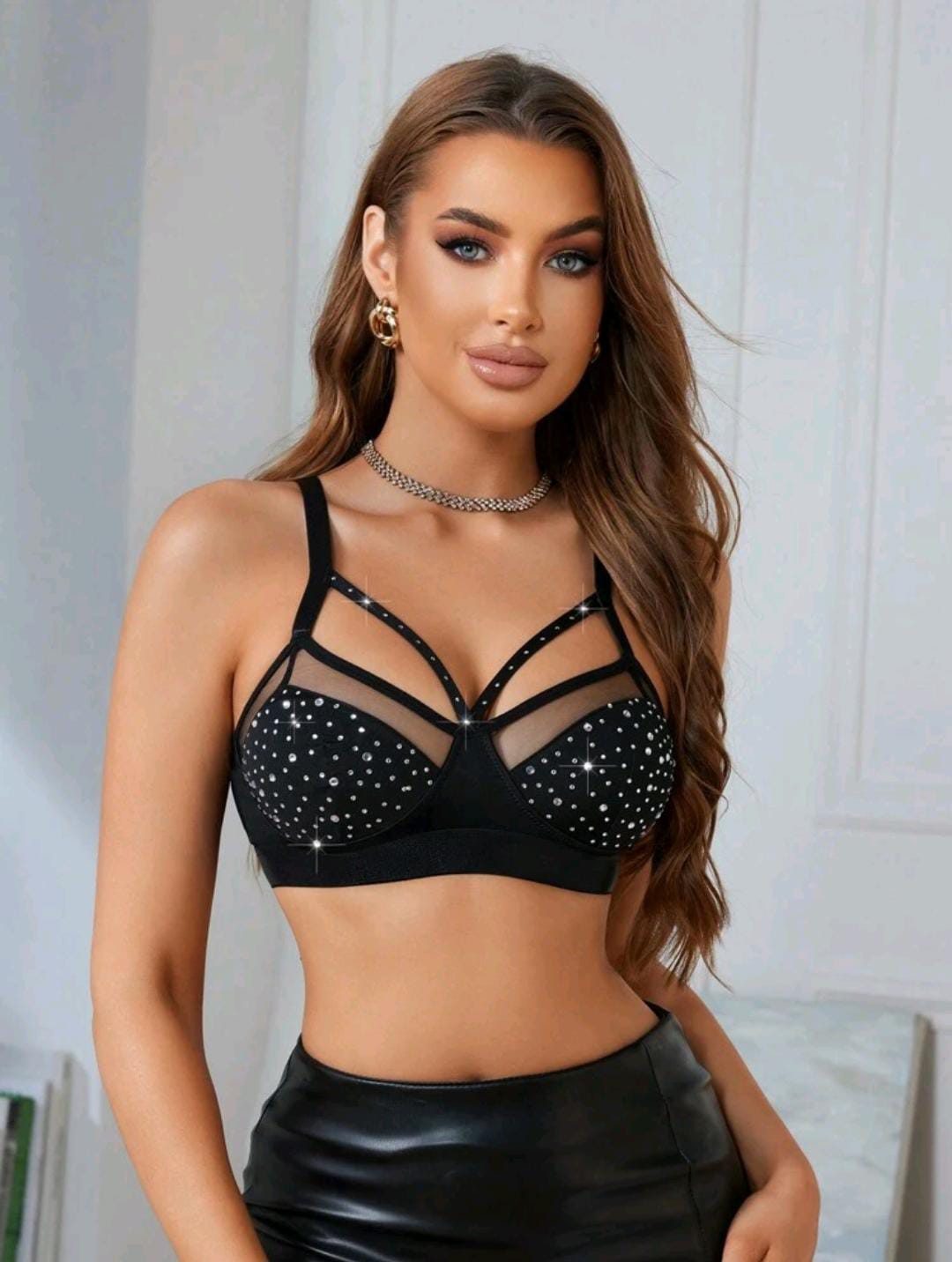 Rhinestone Radiance Bra