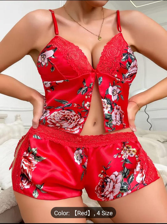 Forbidden Roses (Red) - Plus Size