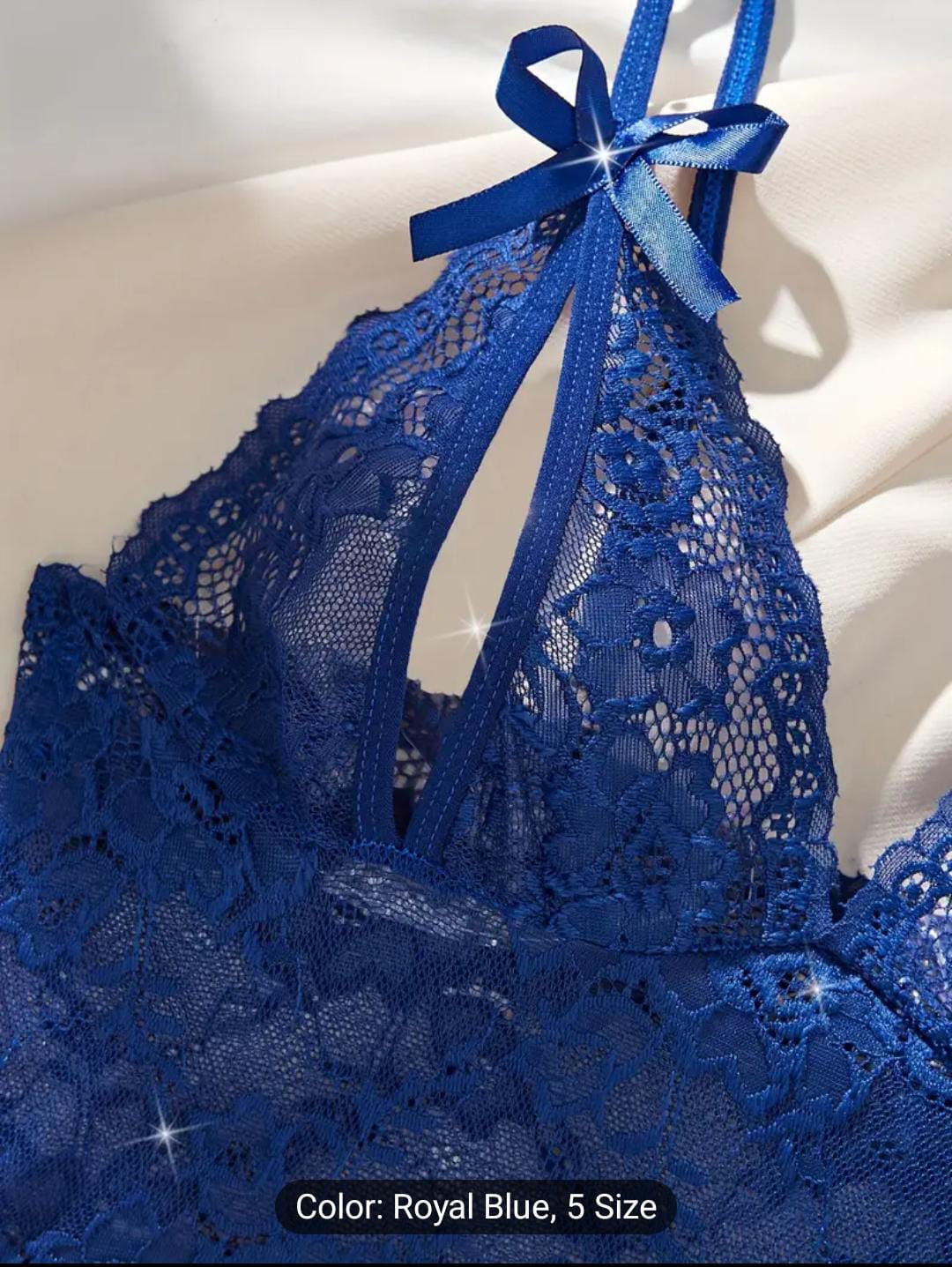 Tie the Tease (Royal Blue)